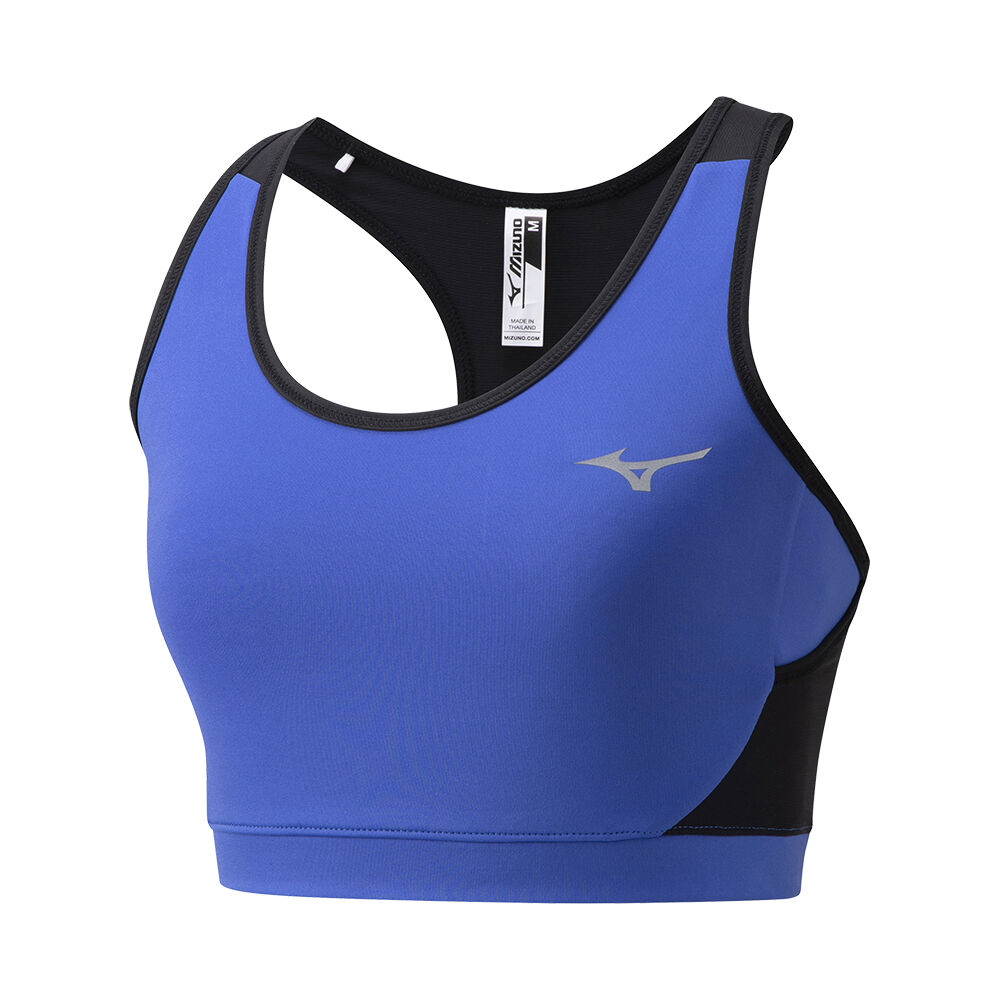 Womens Mizuno Alpha Running Sports Bra Blue Philippines (YDUHBR190)